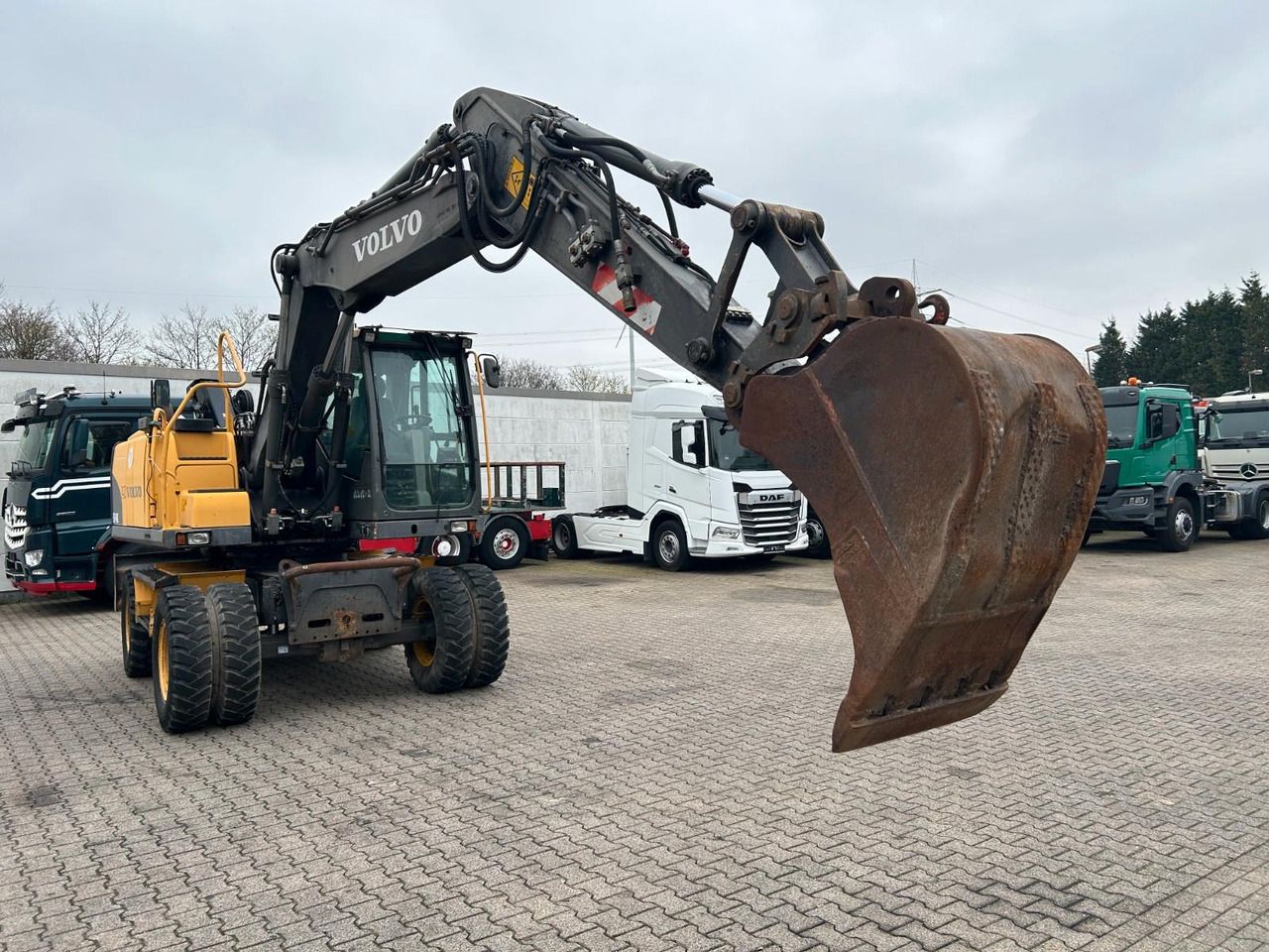 2008 Volvo EW140C Wheel Excavator