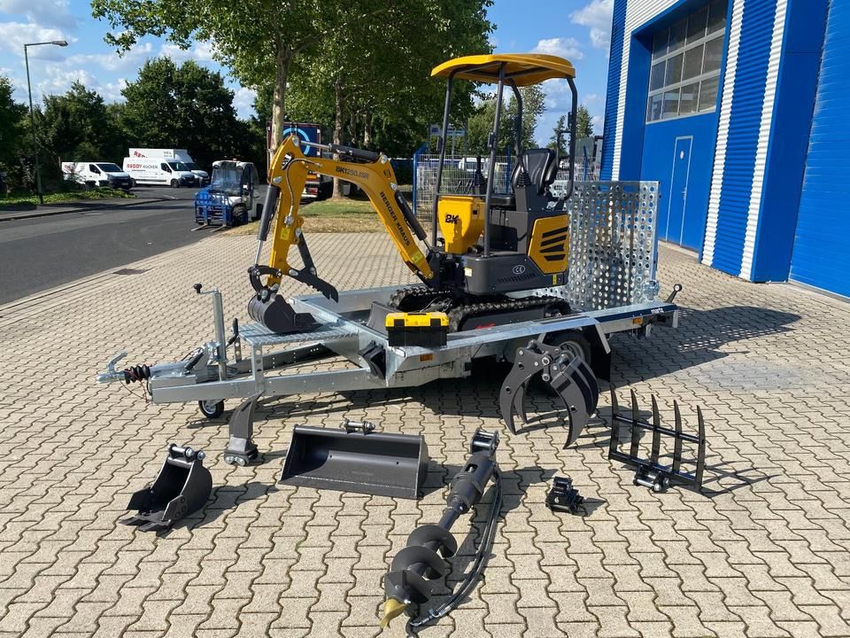 Berger Kraus BK1250JSR Mini Excavator