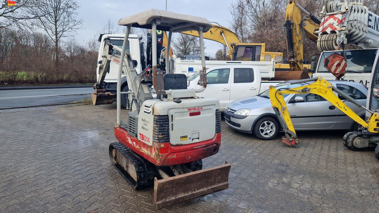 2009 Takeuchi TB014 Mini Excavator