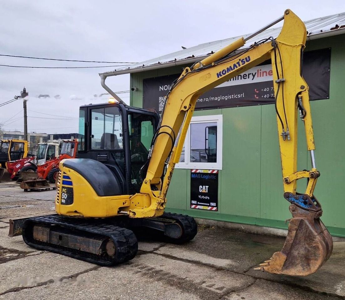 2016 Komatsu PC50MR-2 Mini Excavator