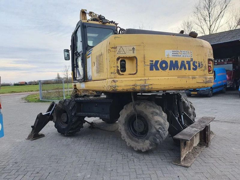 2006 Komatsu PW180-7K Excavator pe roți