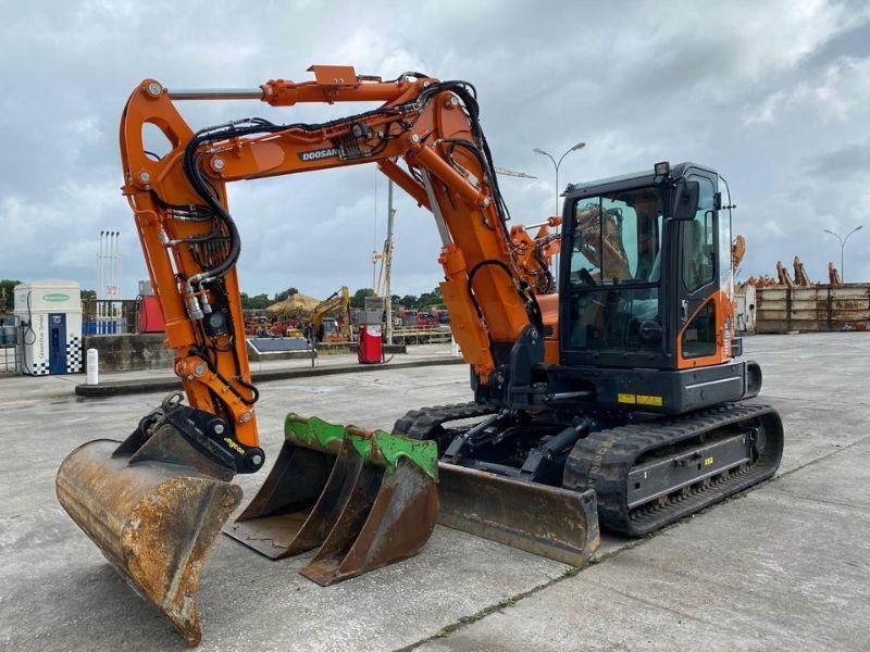 2021 Doosan DX85R Crawler Excavator
