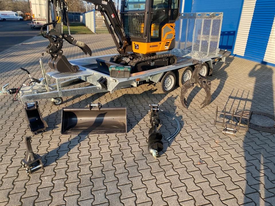 Berger Kraus BK2000NKSR Mini Excavator