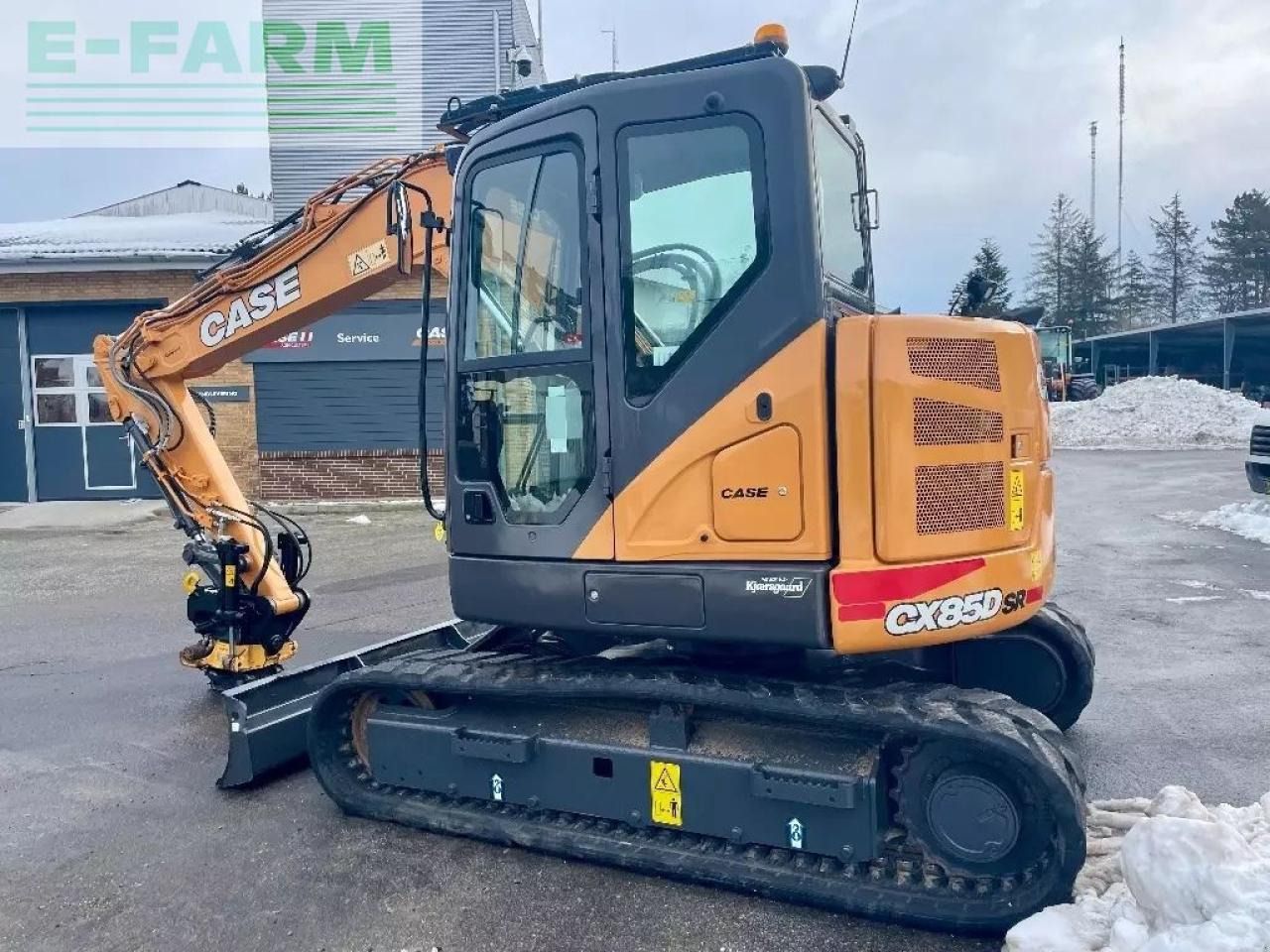 2019 CASE CX85D SR Crawler Excavator