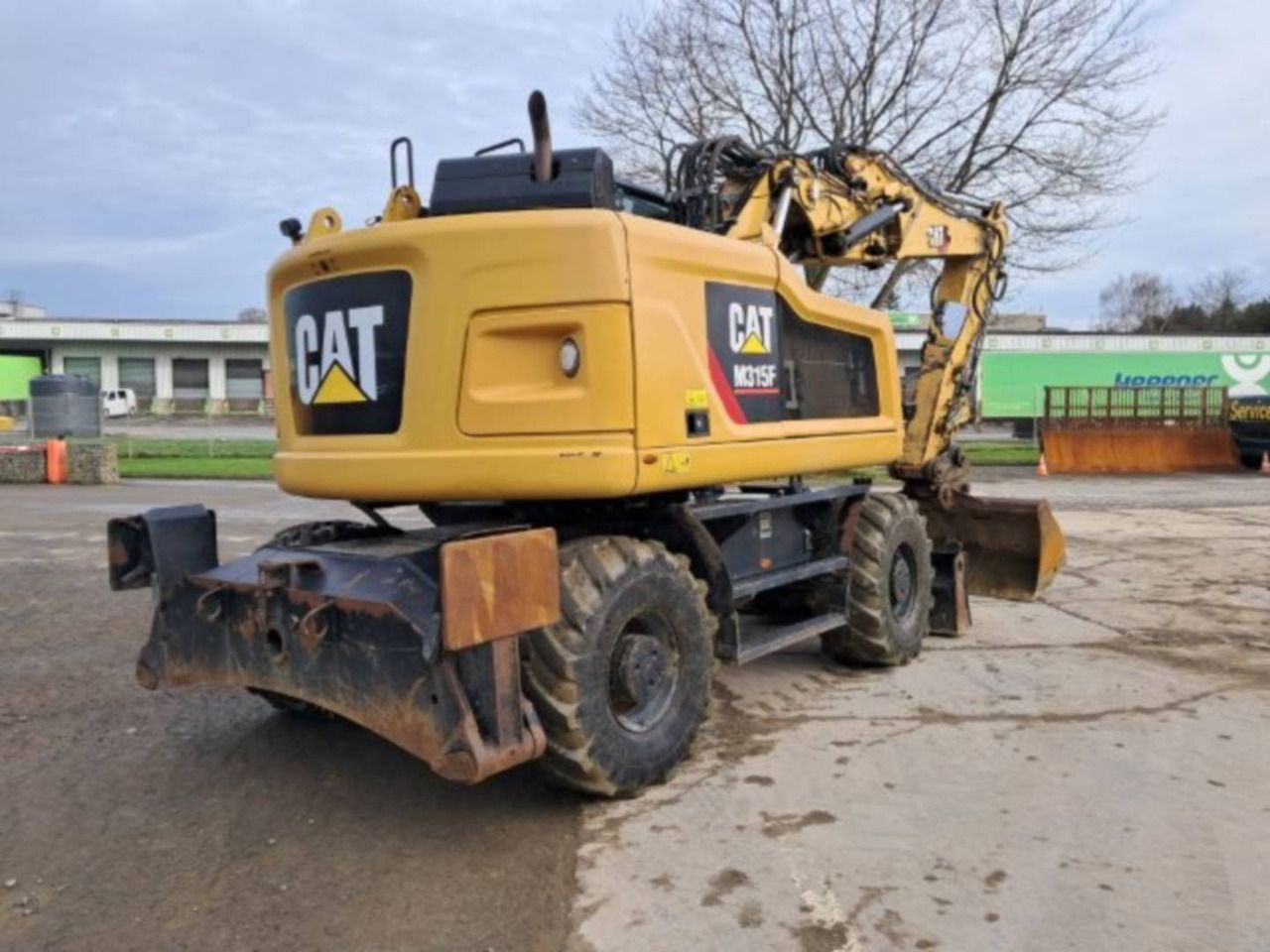 2018 Caterpillar M315F Wheel Excavator