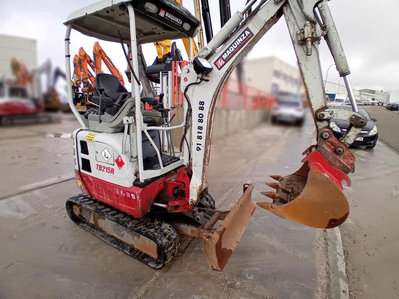 2019 Takeuchi TB215R Mini Excavator