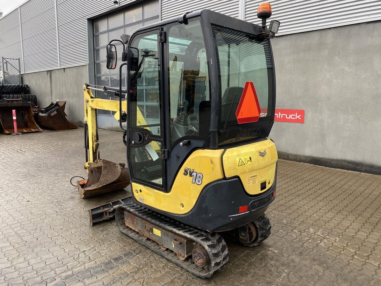 2017 Yanmar SV18 Mini Excavator