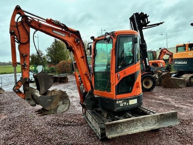 2013 Doosan DX27Z Mini Excavator