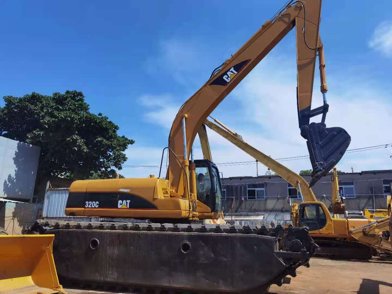 Caterpillar 320C Amphibious Excavator