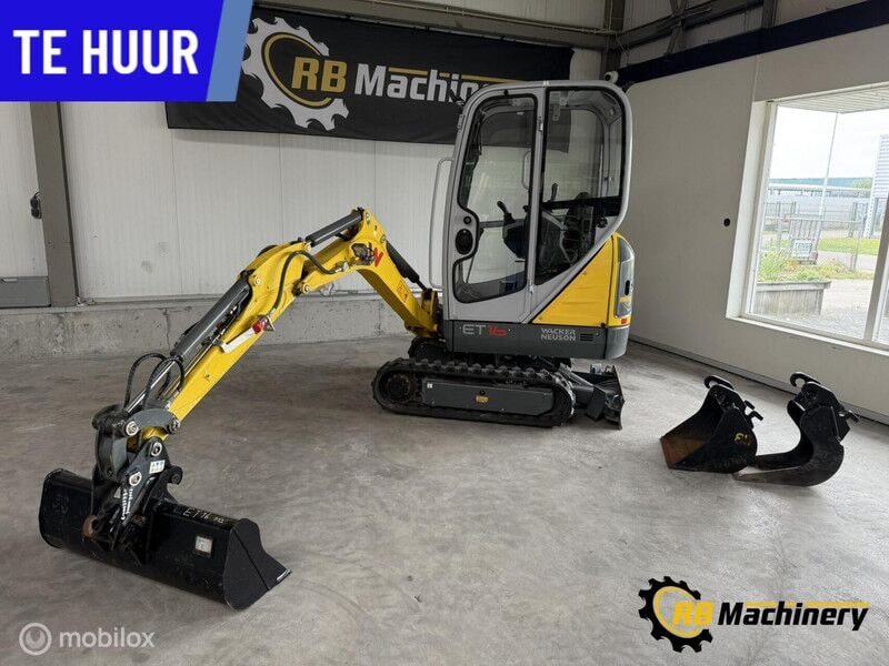 2022 Wacker Neuson ET16 Mini Excavator