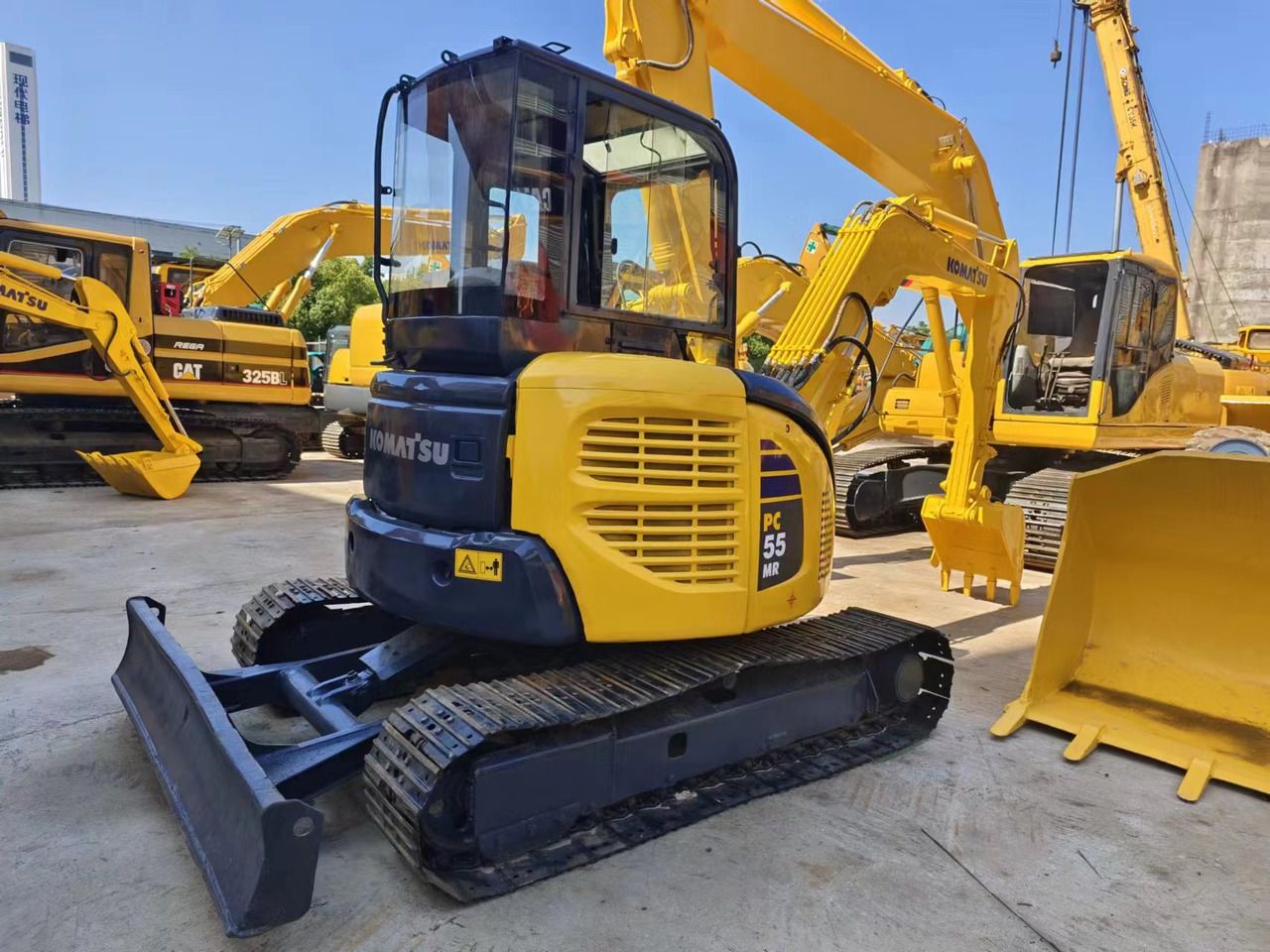 2018 Komatsu PC-55MR Mini Excavator