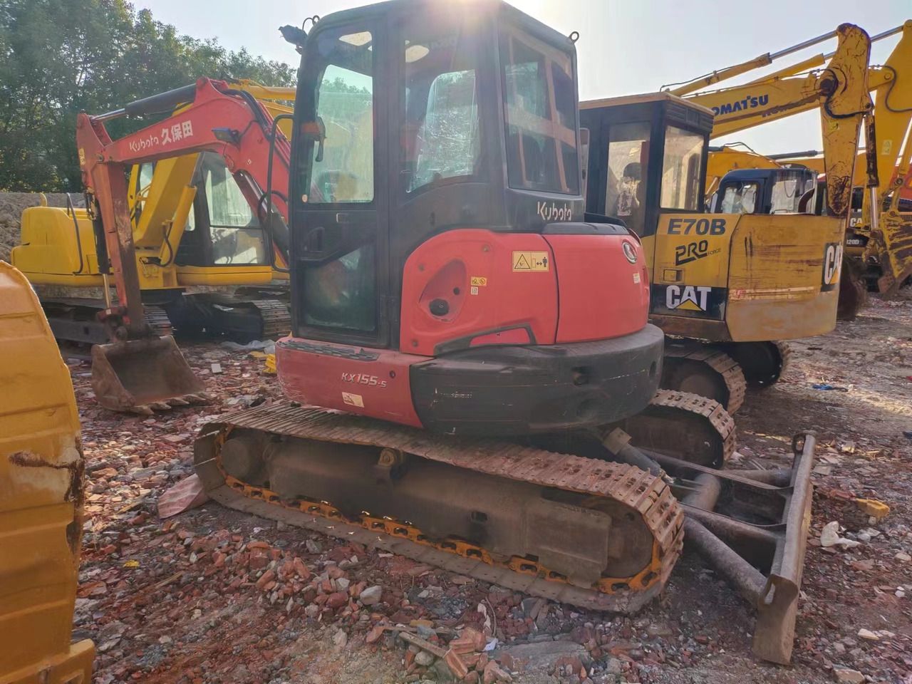 2017 Kubota KX155-5 Mini Excavator