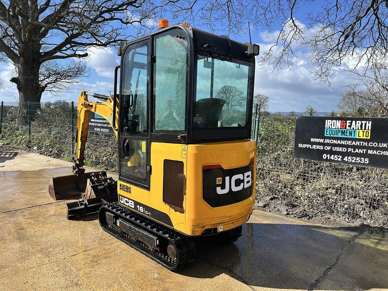 2021 JCB 16C-1 Mini Excavator