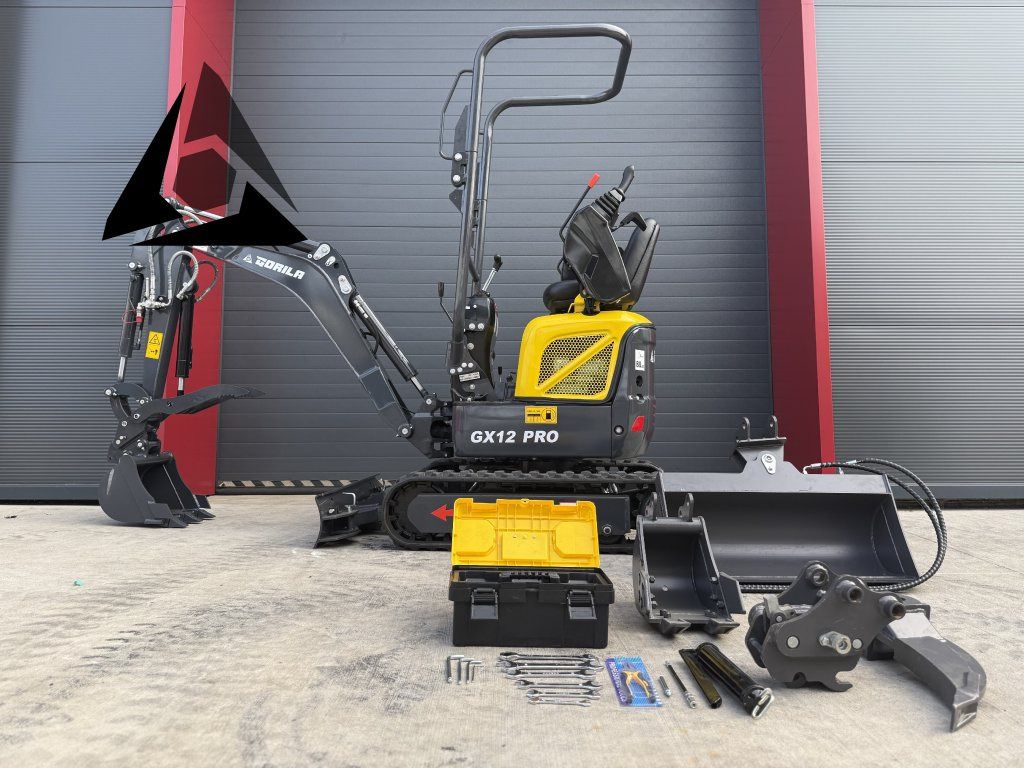 2026 Gorila GX12 PRO Mini Excavator