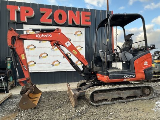 2018 Kubota KX027-4 Mini Excavator