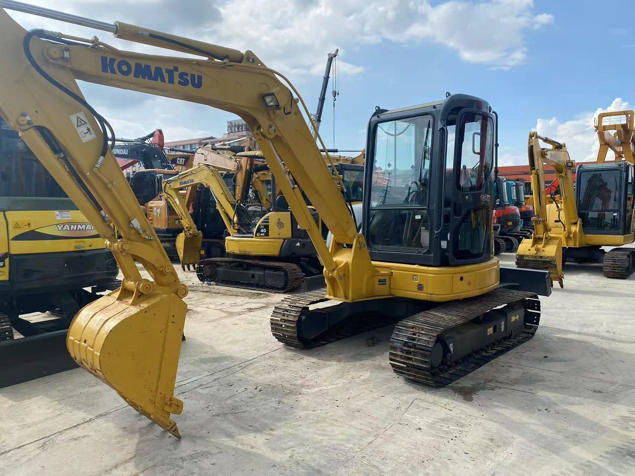2022 Komatsu PC-55MR Mini Excavator