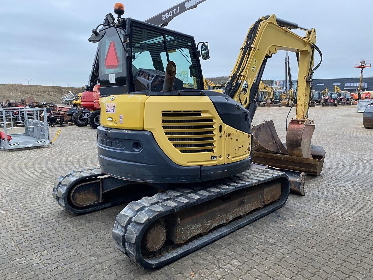 2016 Yanmar VIO80-1A Mini Excavator