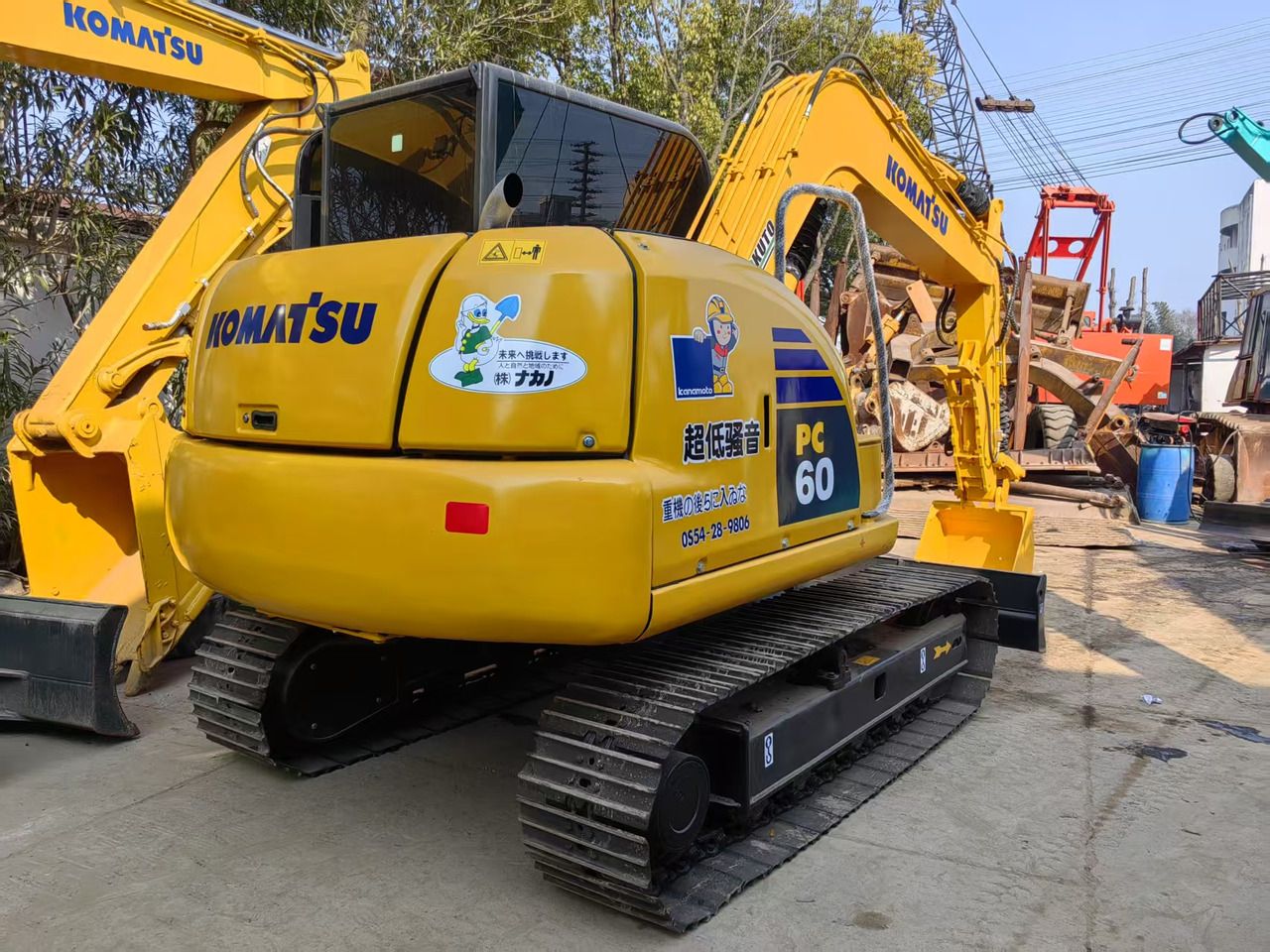 2017 Komatsu PC60-8 Mini Excavator