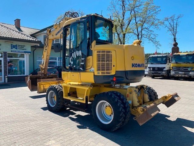 2011 Komatsu PW118 MR-8 Wheel Excavator
