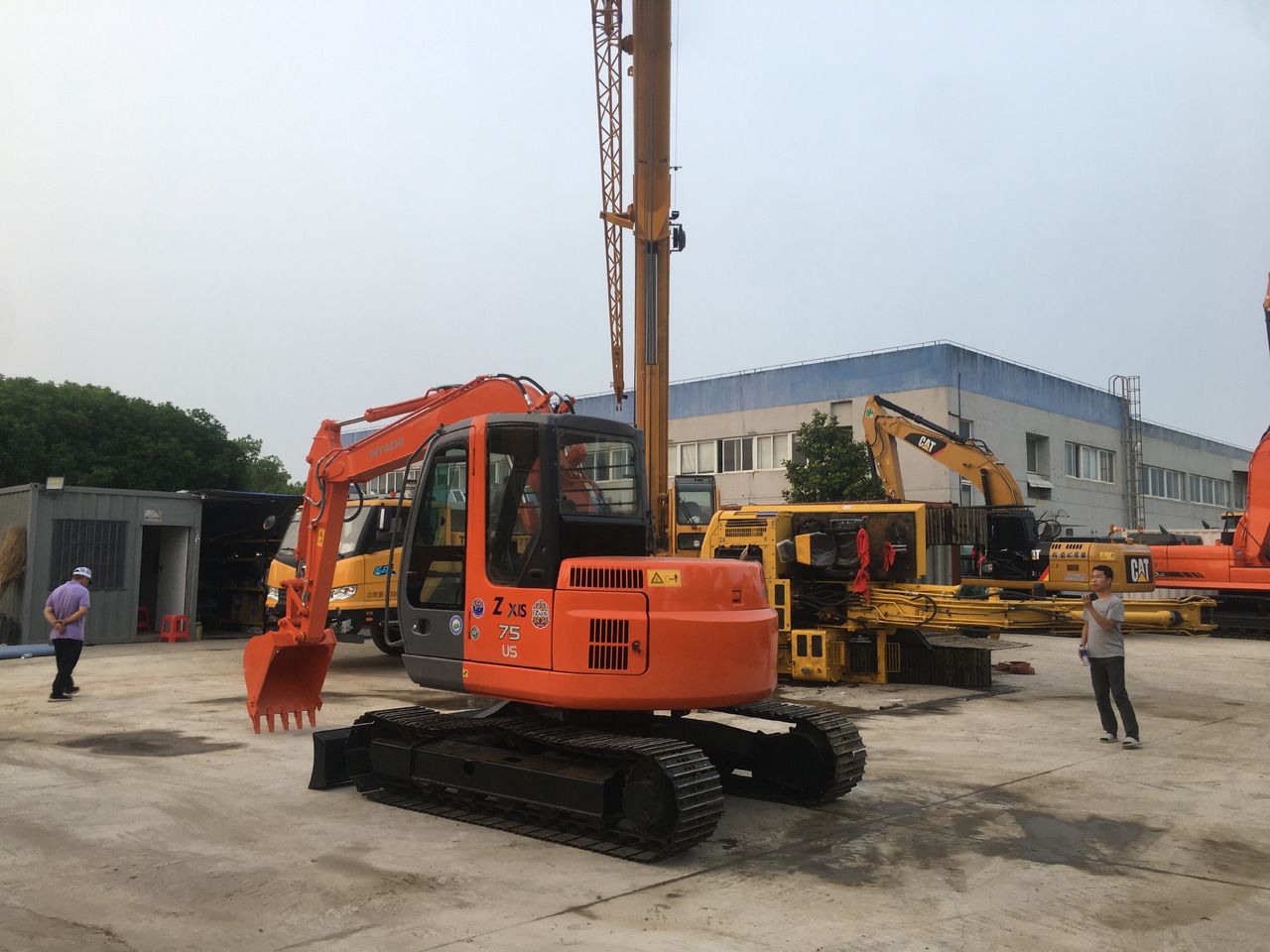 2022 Hitachi ZX75 Crawler Excavator
