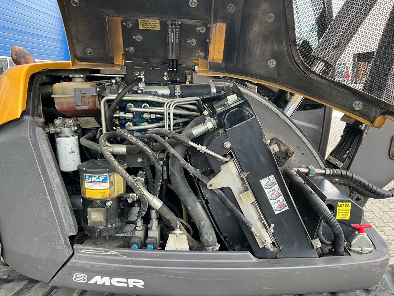 2017 Mecalac 8 MCR Crawler Excavator