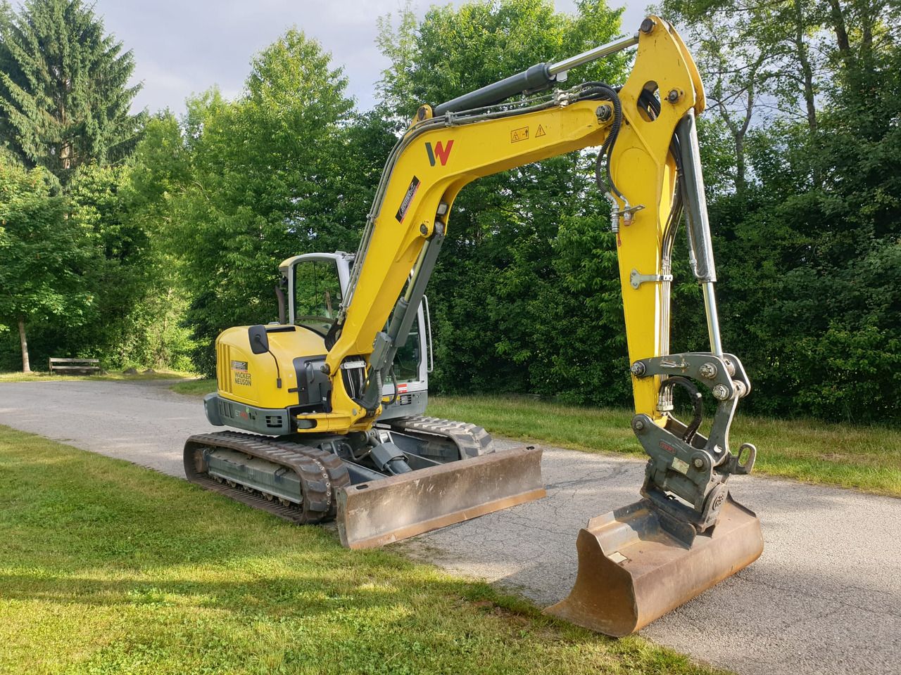 2021 Wacker Neuson ET90 Mini Excavator