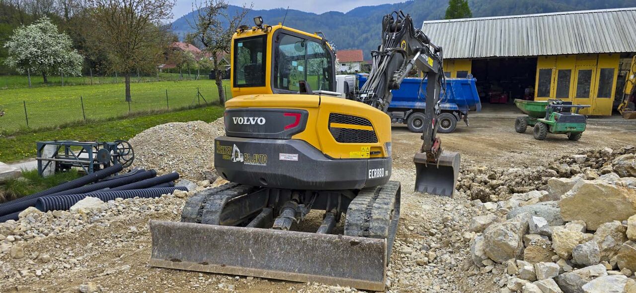 2020 Volvo ECR88D Mini Excavator