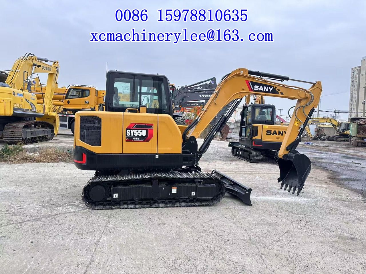 2023 Sany SY55U Mini Excavator