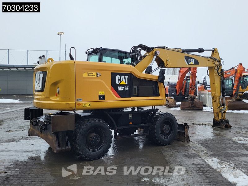 2016 Caterpillar M316F Wheel Excavator