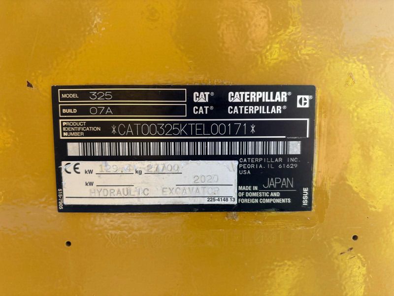 2020 Caterpillar 325-07A Crawler Excavator