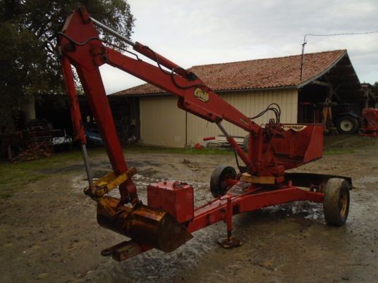 1995 Ceres 3000 excavator, side view 1995 Ceres 3000 excavator, side view