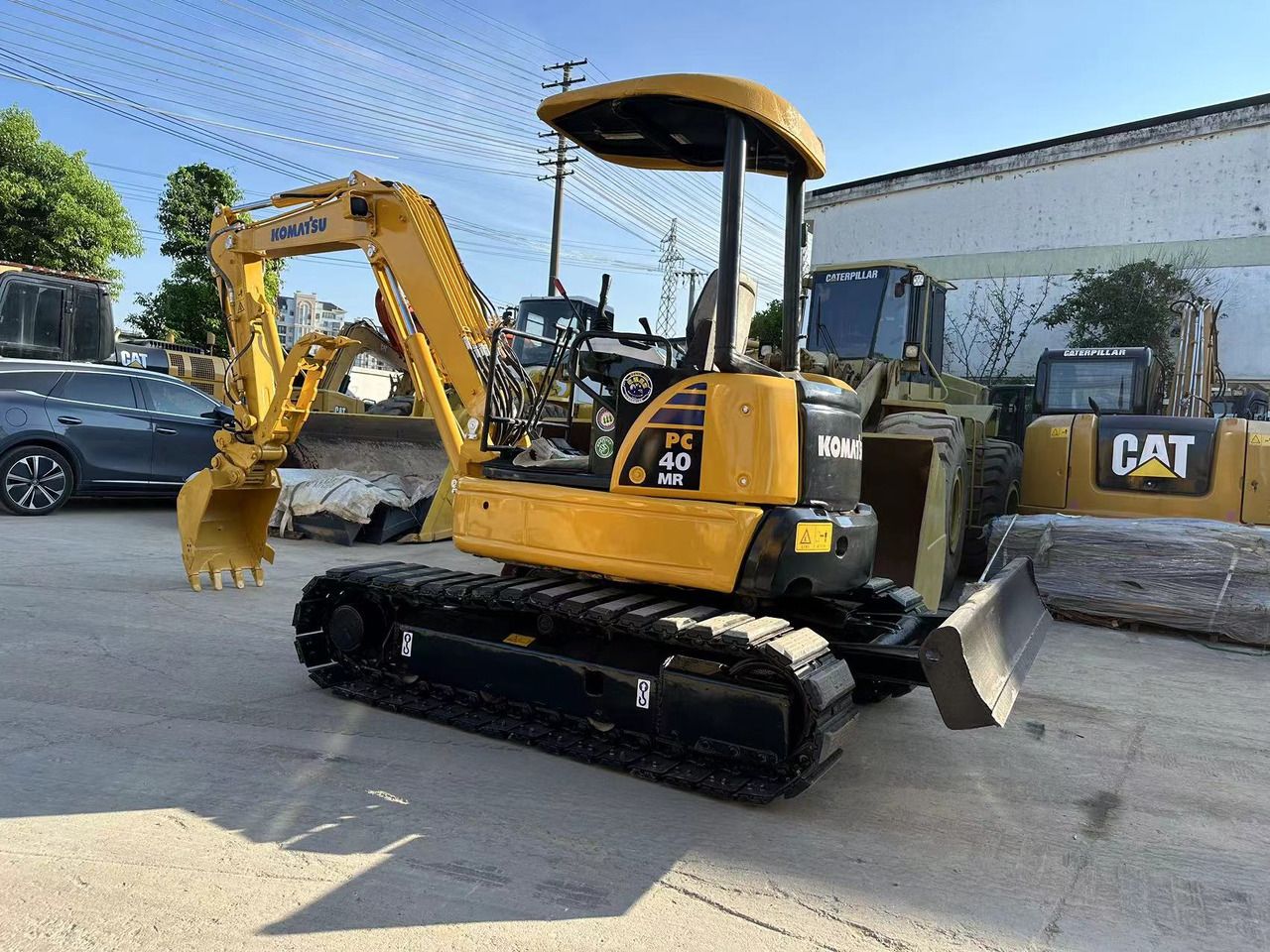 2015 Komatsu PC40MR Mini Excavator