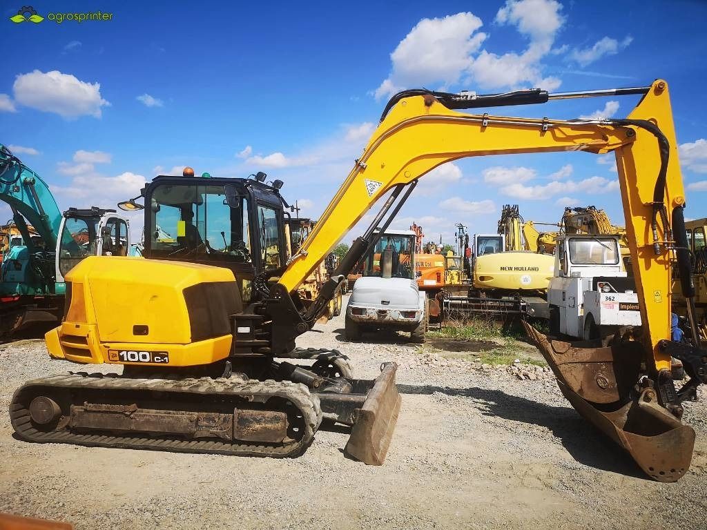 2016 JCB 100C-1 Mini Excavator