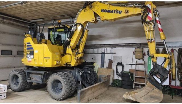 2023 Komatsu PW138MR Wheel Excavator