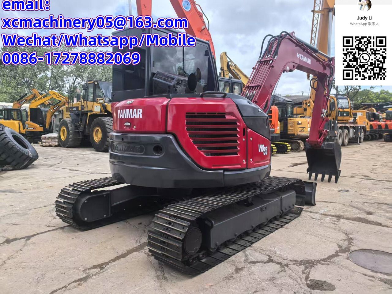 2023 Yanmar VIO85 Mini Excavator
