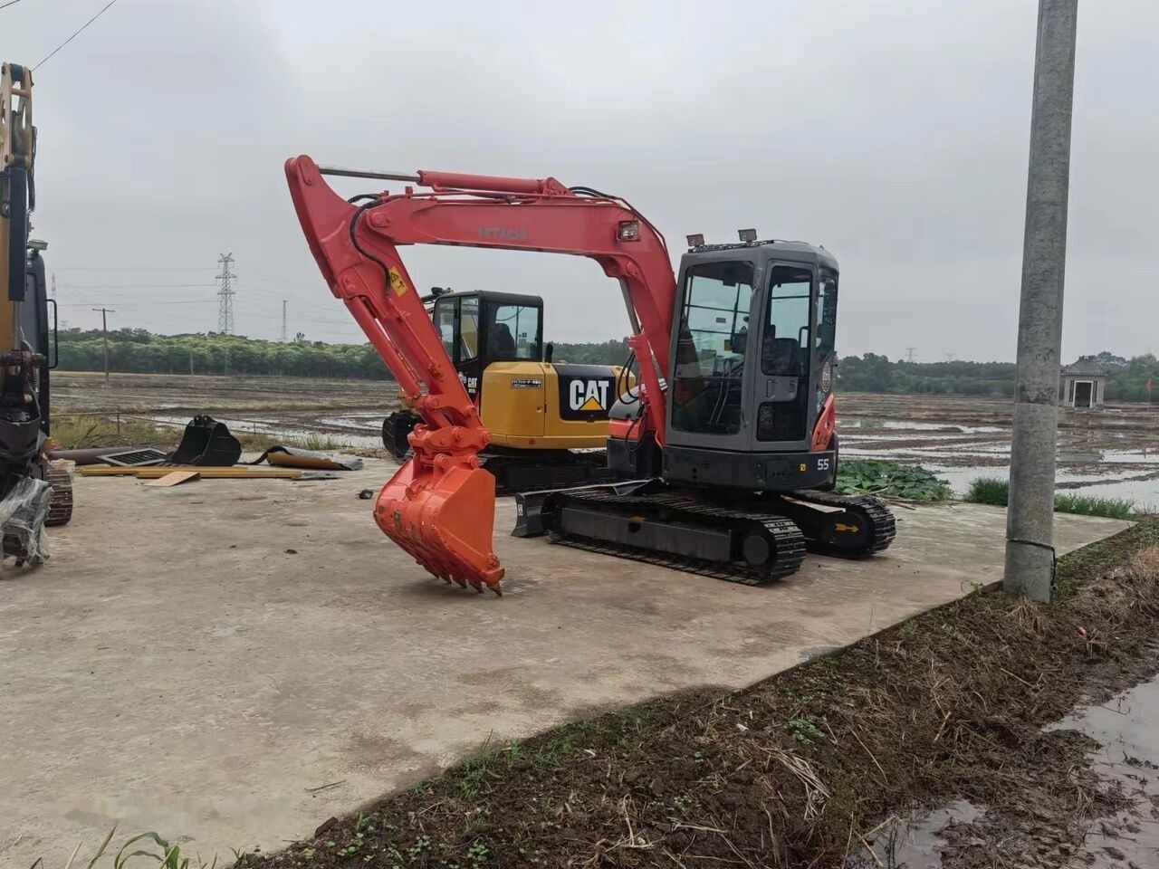 Hitachi ZX55 Mini Excavator
