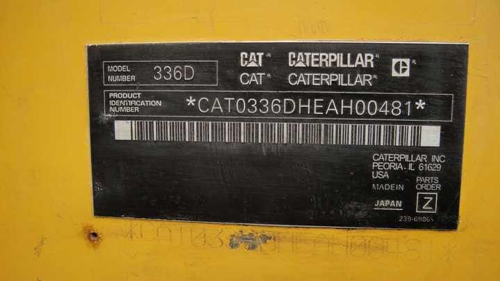 2020 Caterpillar 336D2 Raupenbagger