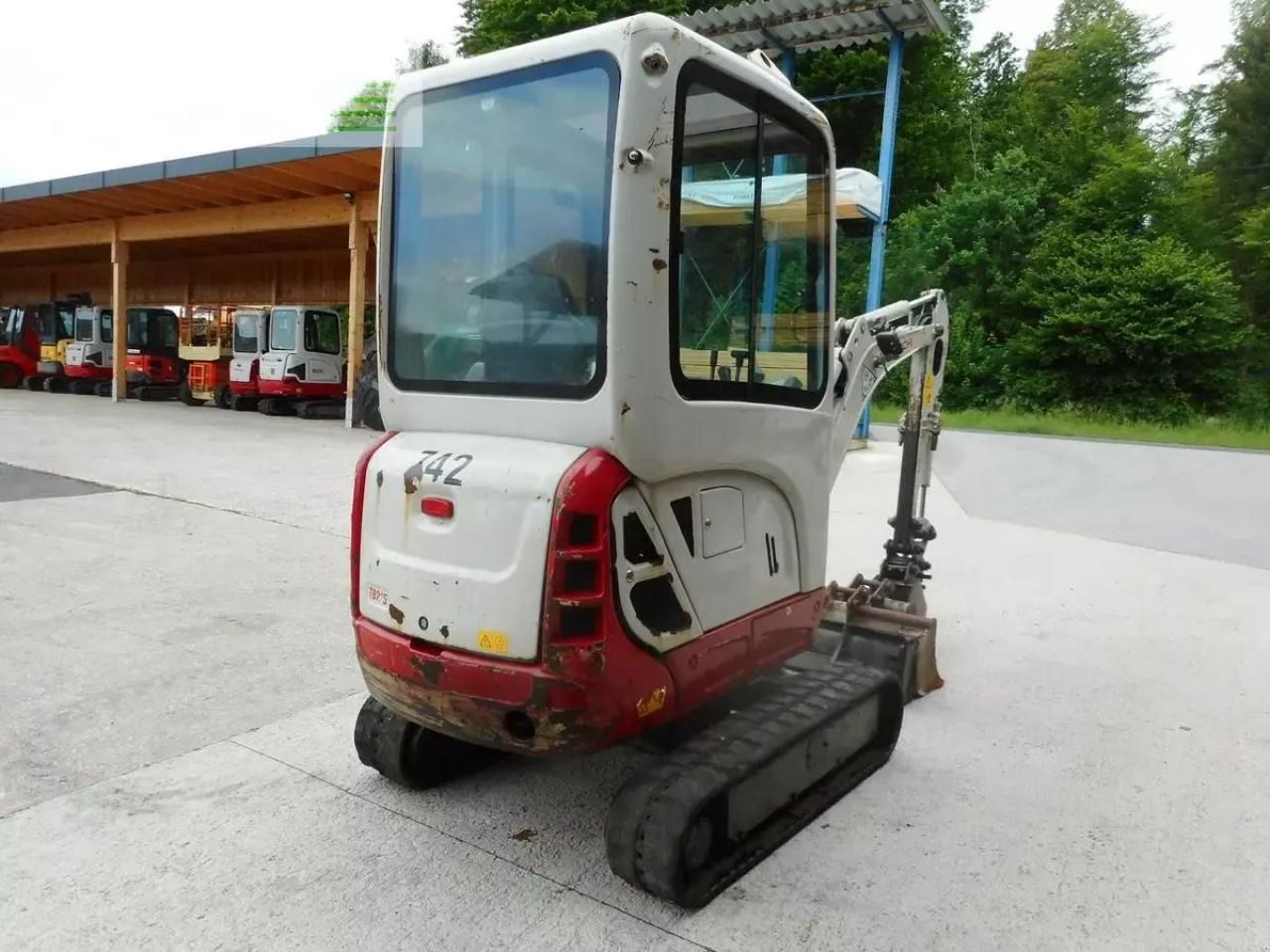 2015 Takeuchi TB216 Mini Excavator