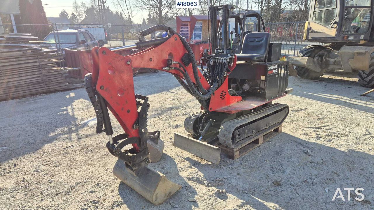2020 Springer MAX PRO-E Mini Excavator