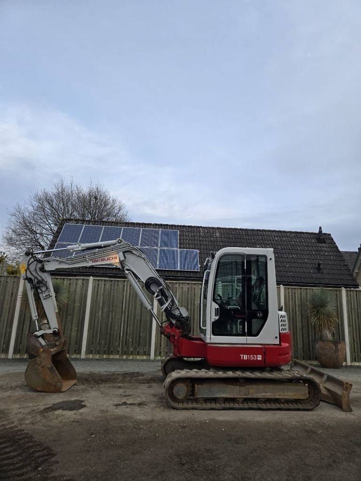 2018 Takeuchi TB153FR Mini Excavator