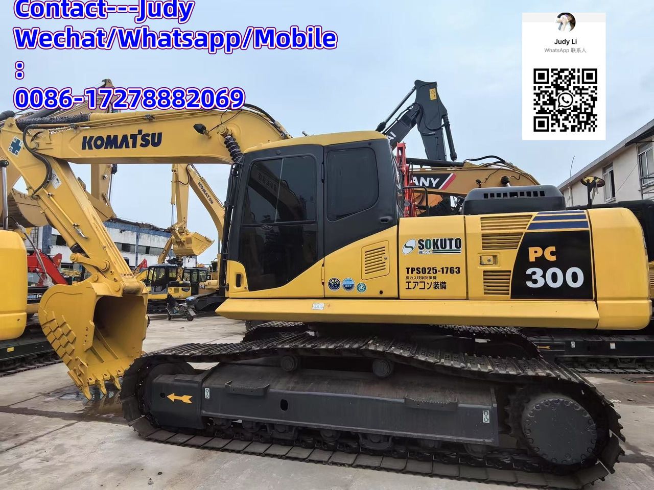 2021 Komatsu PC300 Crawler Excavator