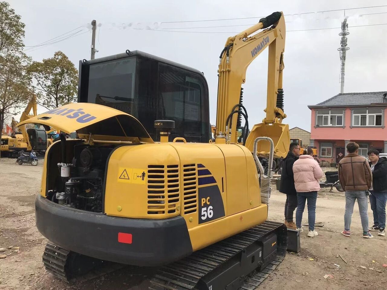 2021 Komatsu PC56 Mini Excavator