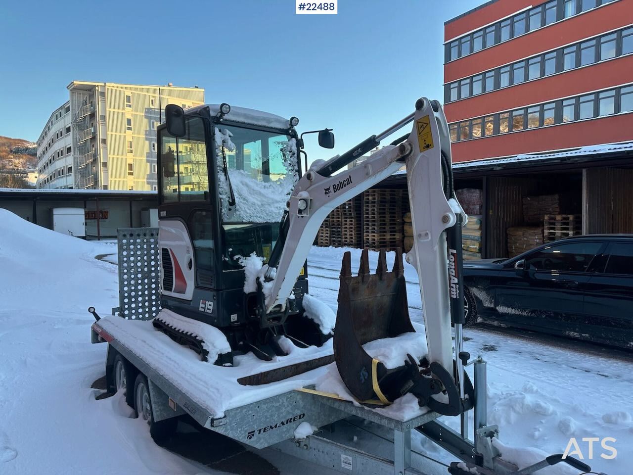 2022 Bobcat E19 Mini Excavator