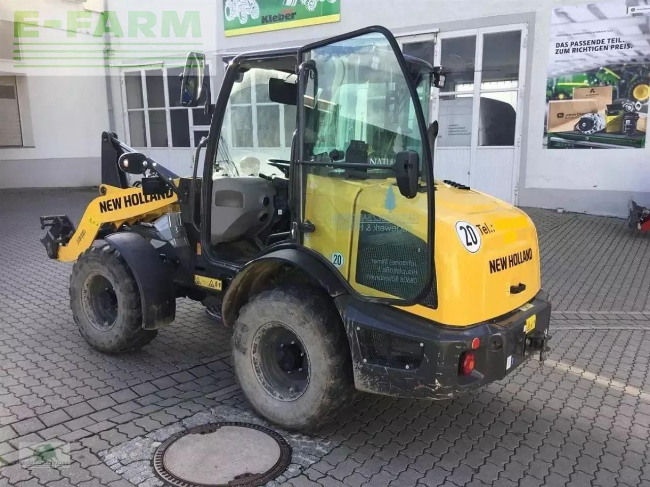 2021 New Holland W50C Minibagger