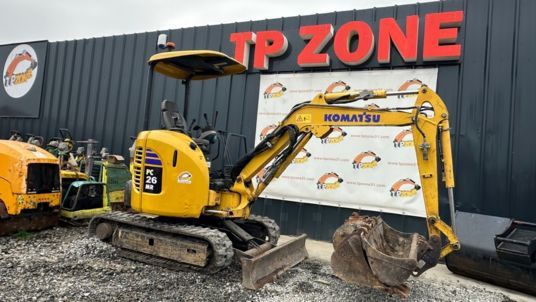 2019 Komatsu PC26MR-3 Mini Excavator