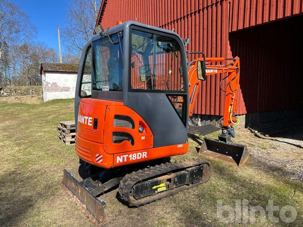 2022 Nante NT 18 DR Crawler Excavator