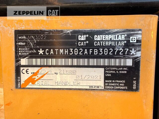 2020 Caterpillar MH3022-06C Material Handler