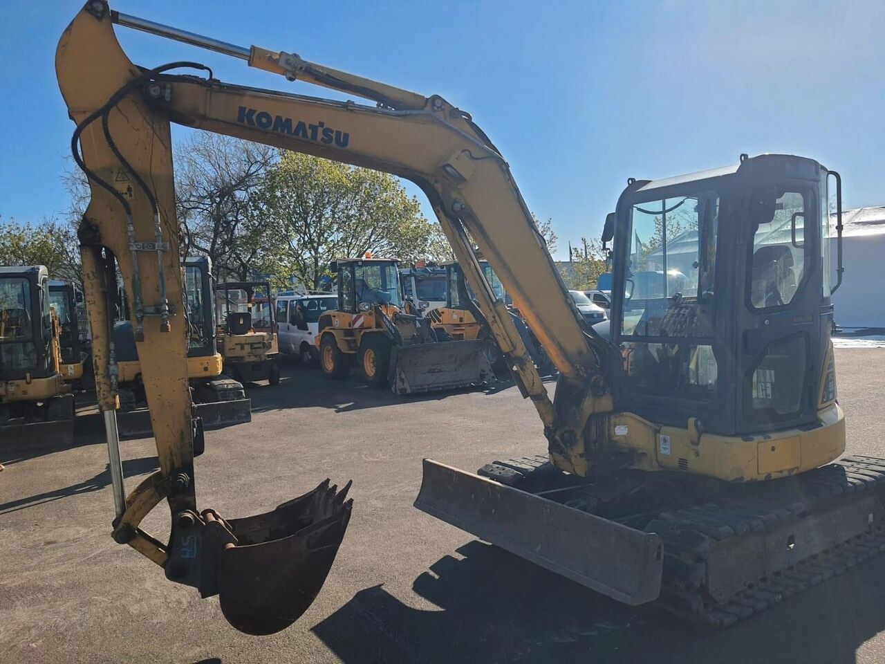 2016 Komatsu PC55MR-3 Mini Excavator