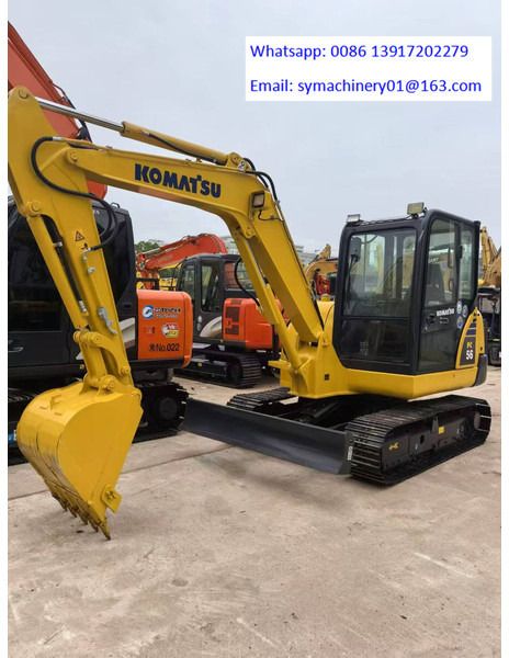 2024 Komatsu PC56 Mini Excavator