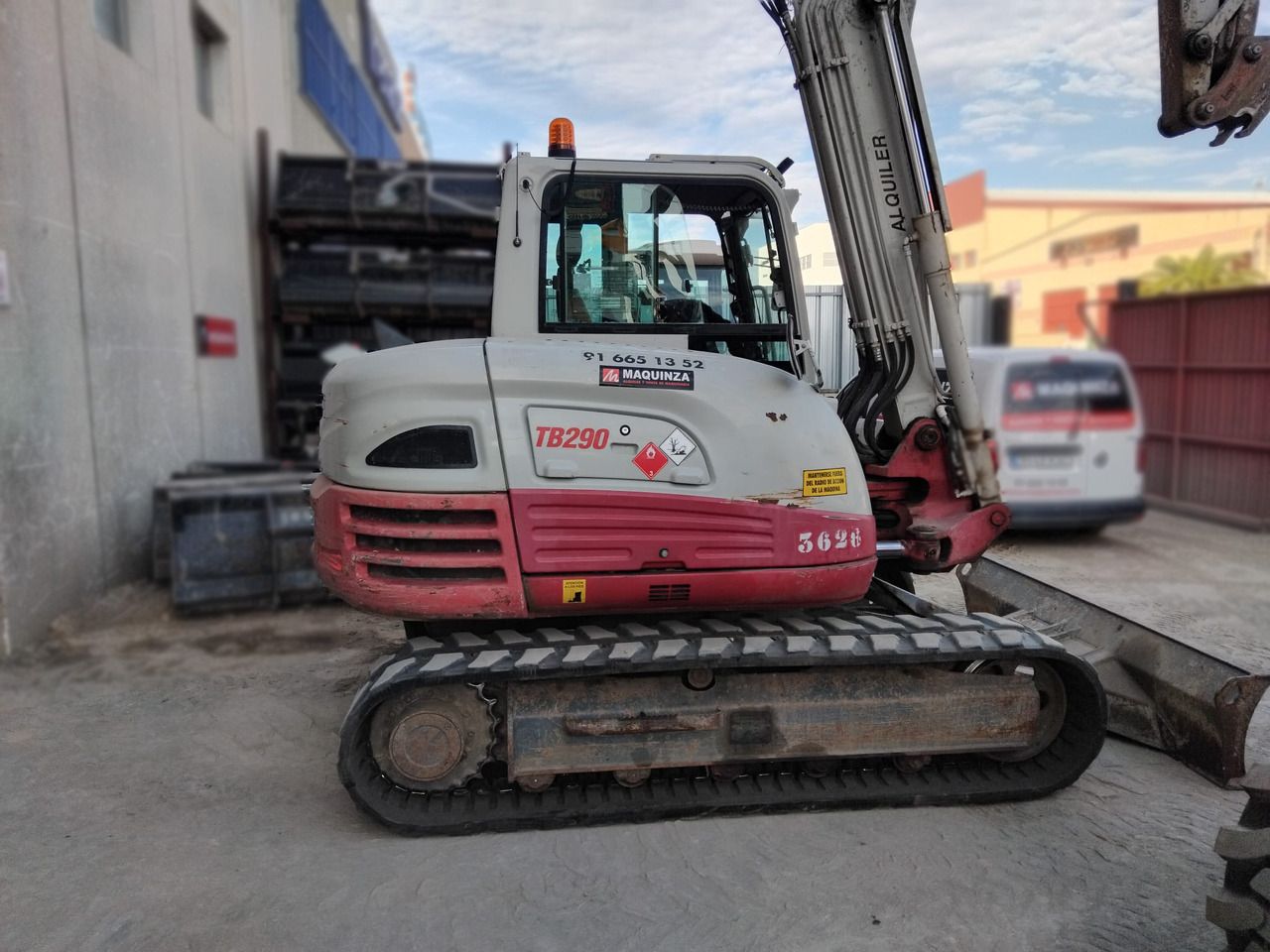 2018 Takeuchi TB290 Mini Excavator